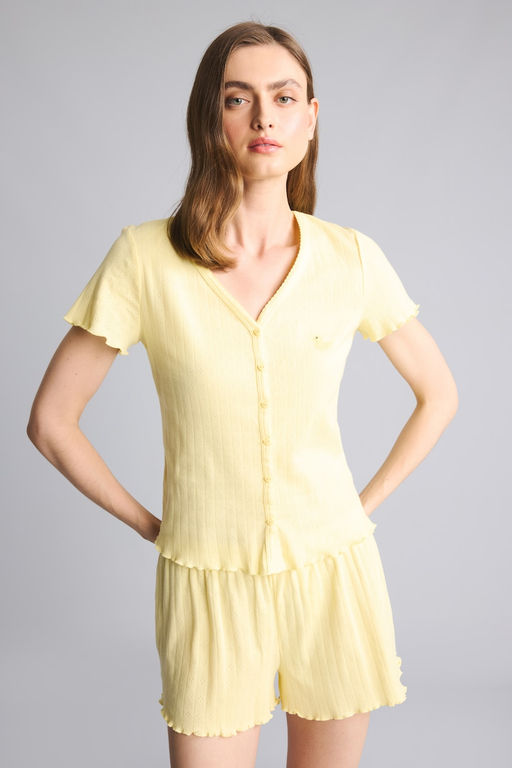 Regular Fit 2li Pijama Tak_m_ - Defacto фото 2