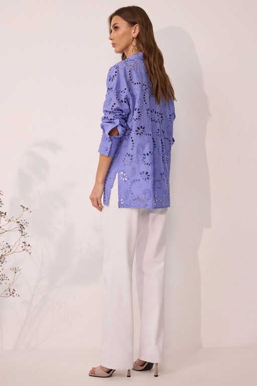 Блуза LYUSHe 4050 лаванда  фото 6