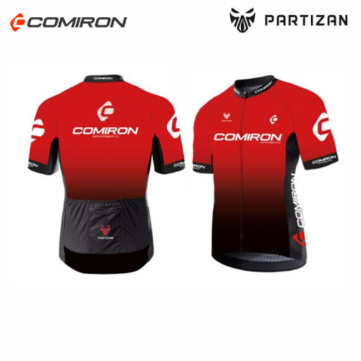 Веломайка/джерси красная спина и грудь / CM-001 Размер M /уп 1/ - Галеонтрейд фото 2