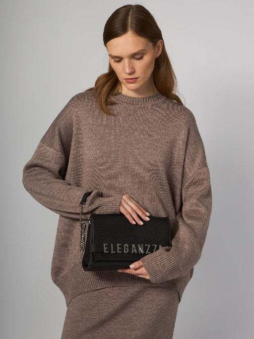 Сумка ELEGANZZA ZT-1868 black  фото 14