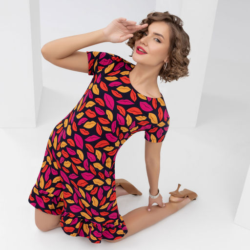 Платье Фантазийный перелив (яркая) - Charutti фото 6