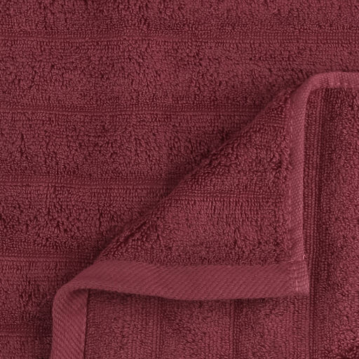 Полотенце махровое "Шелковый путь" 70х140см, хлопок 100%, бордовый (Китай)