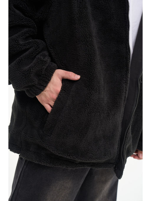 Куртка двухсторонняя шерпа в наличии