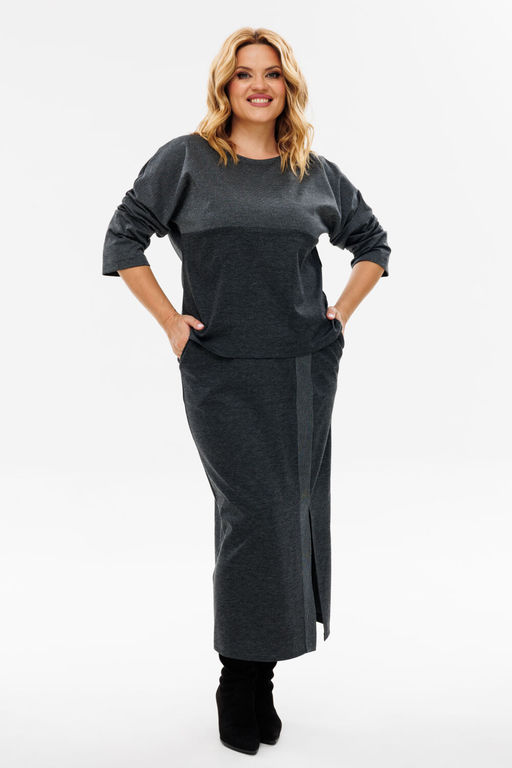 Костюм Michel Chic 1394 терракот, черный  фото 295