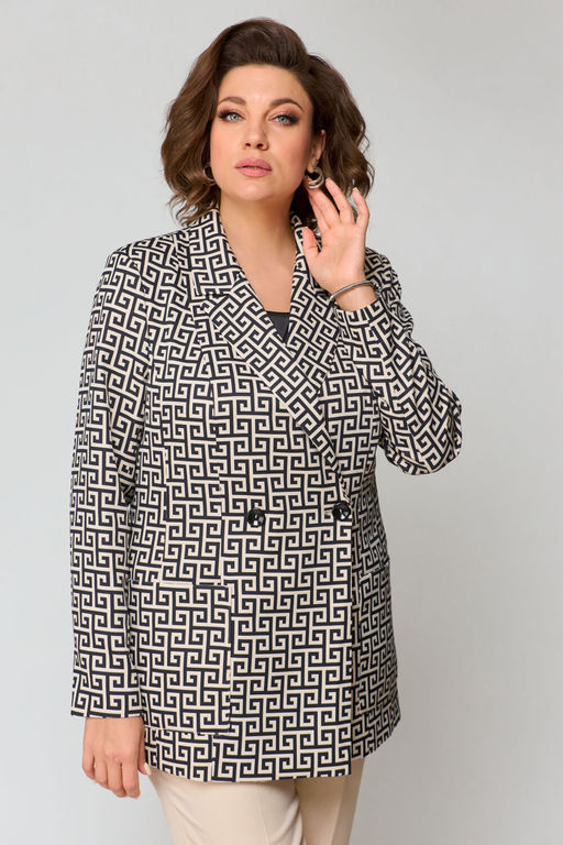 Костюм Anastasia Mak 1259 кремовый  фото 563