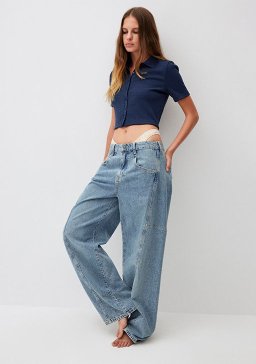 3lu Tanga Kulot - Mavi фото 2