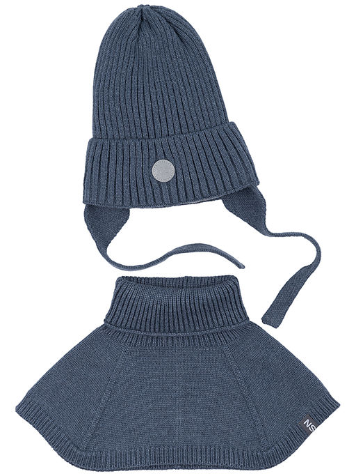 Комплект (шапка и манишка) 12з16024 цикламен - Nikastyle фото 31