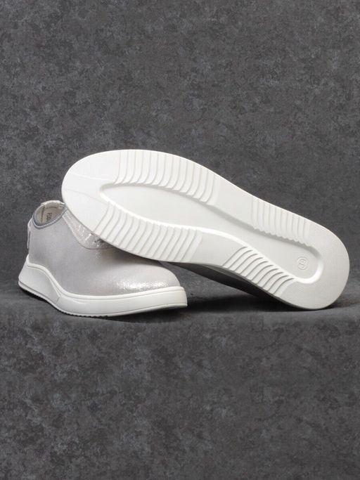 05-FDD36-2P SILVER Кроссовки женские (натуральная кожа) - Фабричный китай фото 16