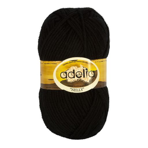 Пряжа ADELIA NELLY 70% шерсть, 30% акрил 5 шт. х 100 г 100 м  5 м