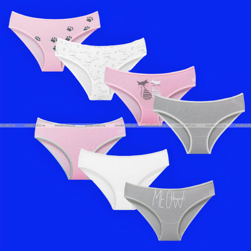 Цена за 7 шт. Детские трусы для девочек Турция "Неделька - 7 шт." арт. 40728 (42728)