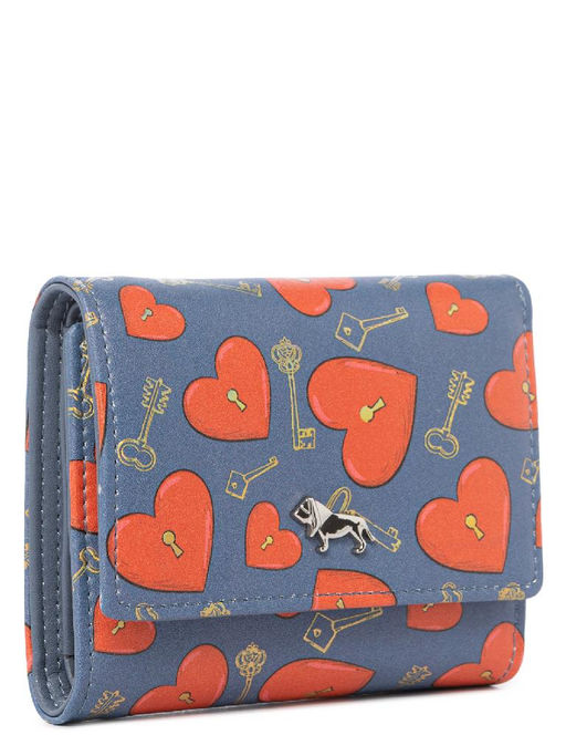 Кошелек Labbra L137-89002 multicolor-l.blue  фото 3