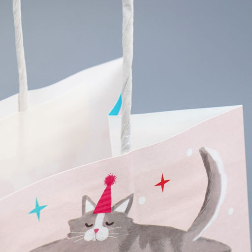 Пакет крафтовый Вечеринка, 22 25 12 см - Доступные радости фото 4