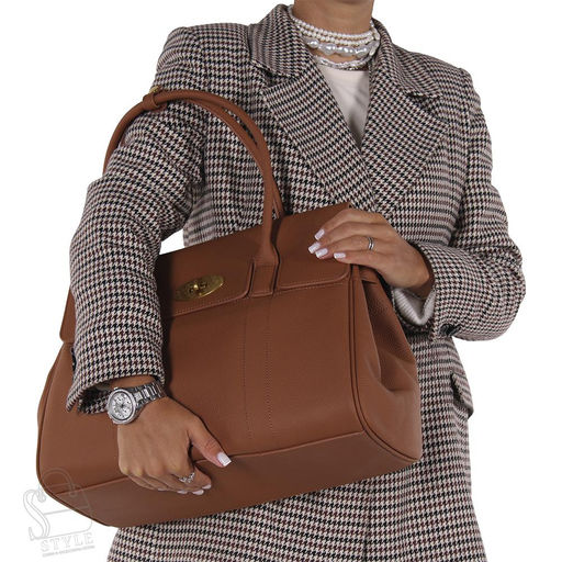 Сумка женская кожаная 2826NN brown Natalle Navetta в Новосибирске