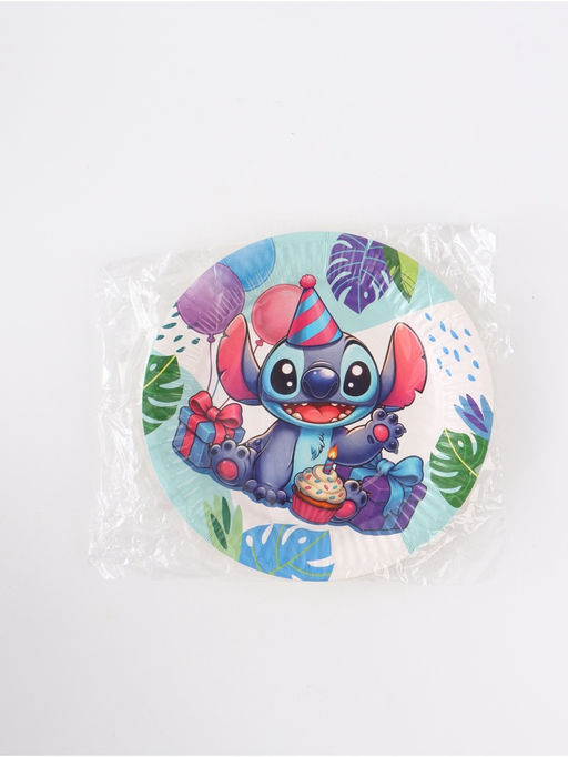 Тарелка одноразовая 18 см, набор 10 шт, Монстрик