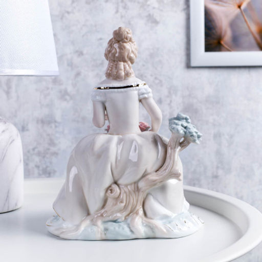 Статуэтка Дама с цветами 23 см / HP3156 /уп 18/ - Галеонтрейд фото 10