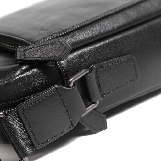 Мужская сумка, кожа, MIRONPAN 84262 Черный  фото 5