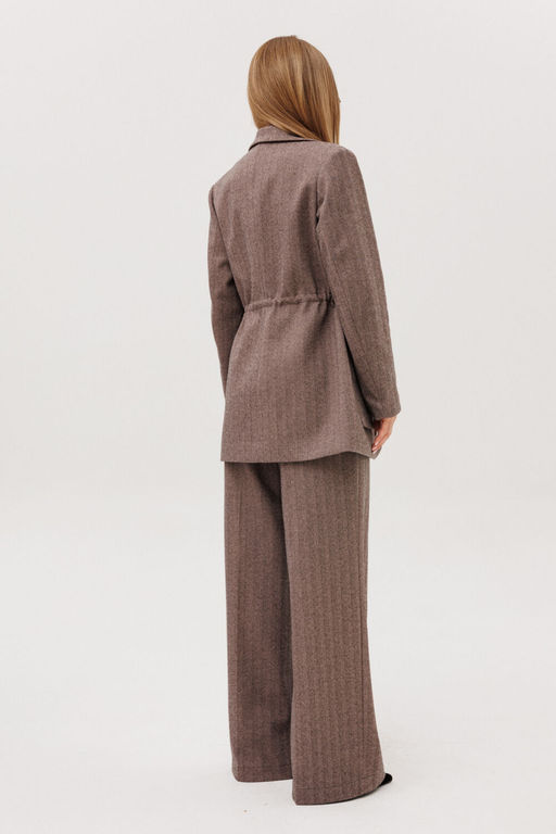 Жакет AmberA 1134 шоколад  фото 2