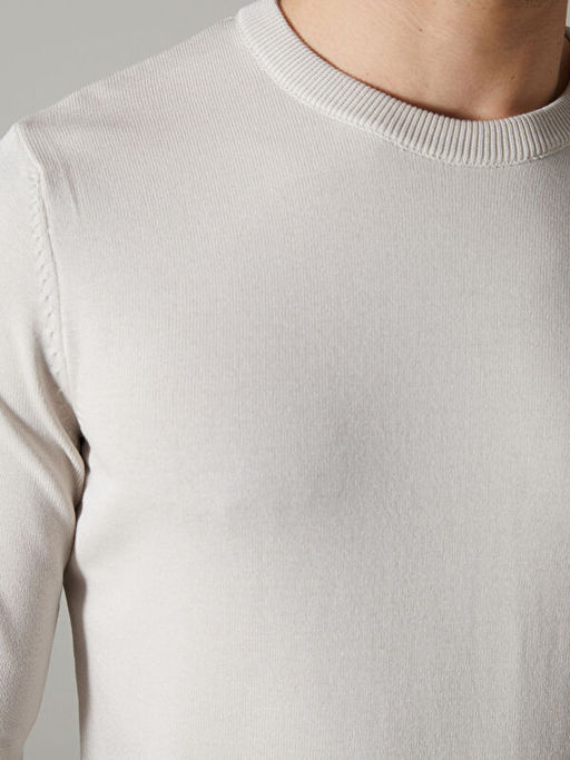 Bisiklet Yaka Erkek Triko Kazak