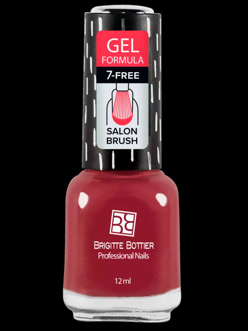 Brigitte Bottier Лак д/ногтей GEL FORMULA тон 54 красный бархат 12мл BB-GF54