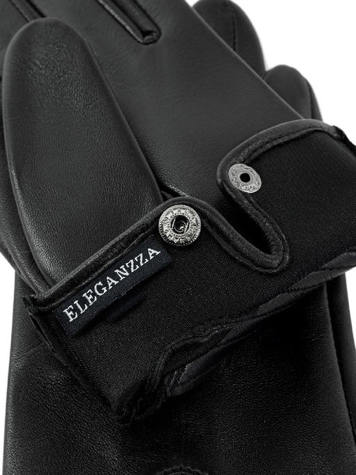 Перчатки женские ш/п IS114 black - Eleganzza фото 4