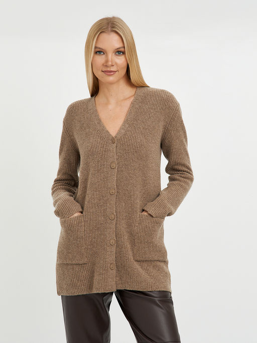 кардиган женский с накладными карманами - Glenfield фото 4