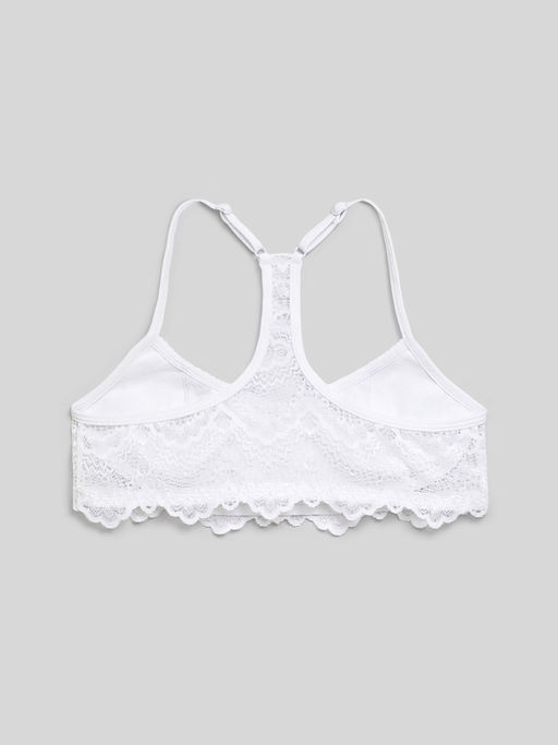 ACOOLA / Бюстгальтер спортивный для девочек Fiona белый  фото 2