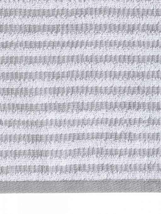 Полотенце махровое 70x140 серый махровая ткань - Denastia фото 3