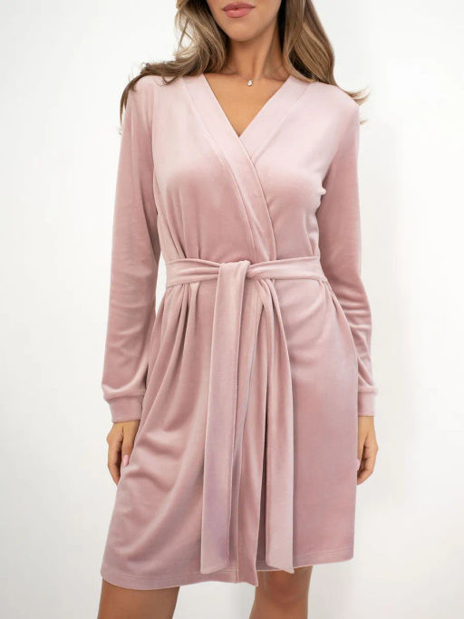 Халат женский Кэт Розовый