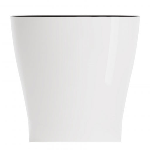 Цена за 2 шт. Горшок цв. "Лея" 2,2л двойной (белый) М7928