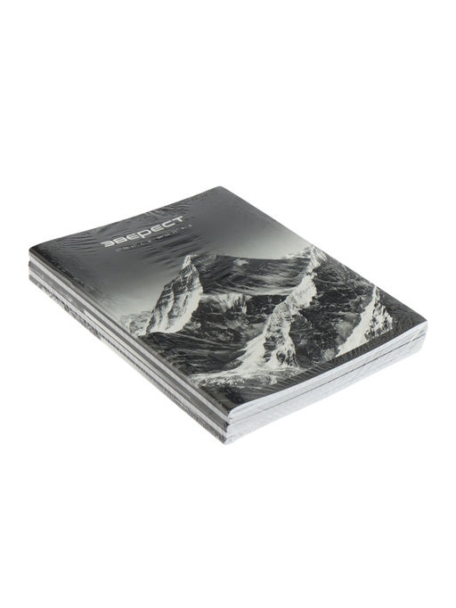 Комплект тетрадей 5 штук, 48 листов в клетку Calligrata «Горы», 5 видов