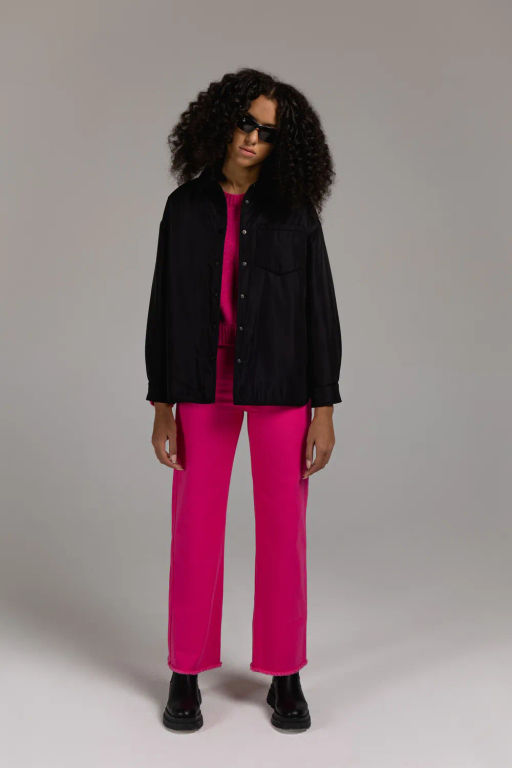 Утепленная куртка рубашечного кроя - Incity фото 2