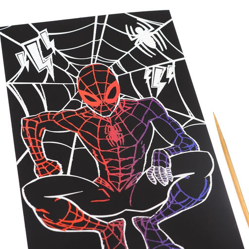Гравюра детская «Человек-паук», набор 2 шт., 10×15 см