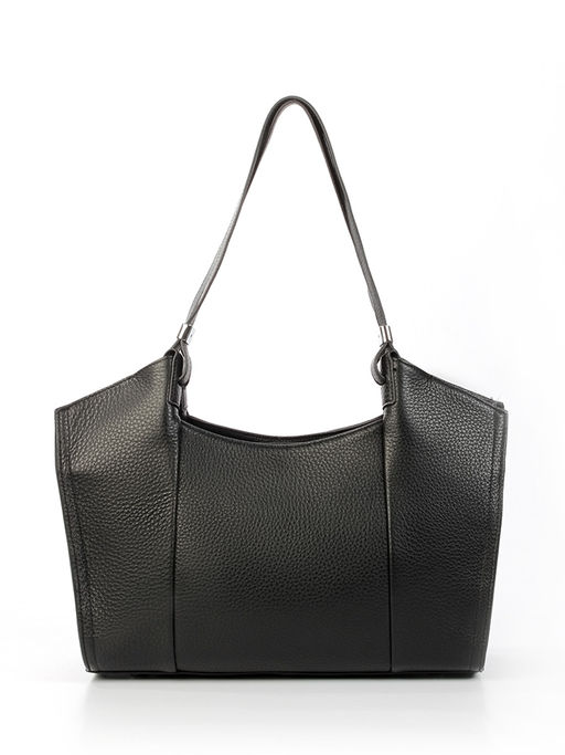 LACCOMA сумка C1070-черный натуральная кожа полиэстер фото 3