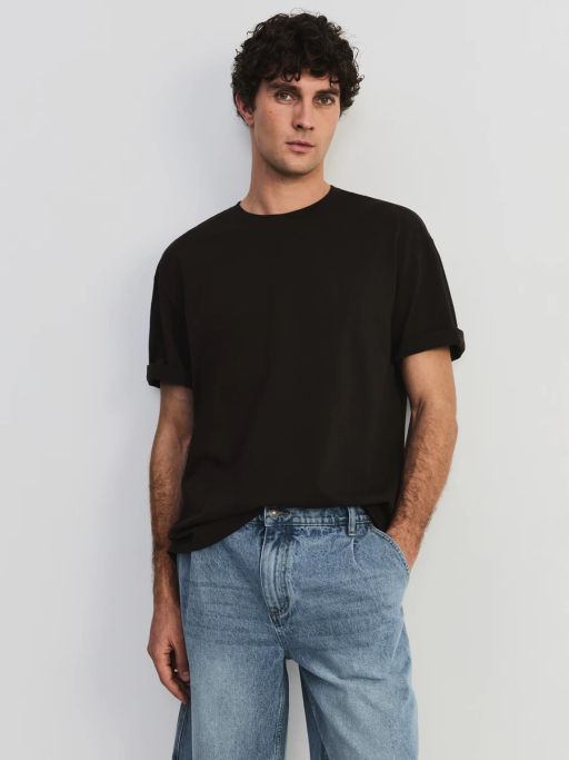 Базовая футболка расслабленного фита MRELAX0526-27 / Zarina