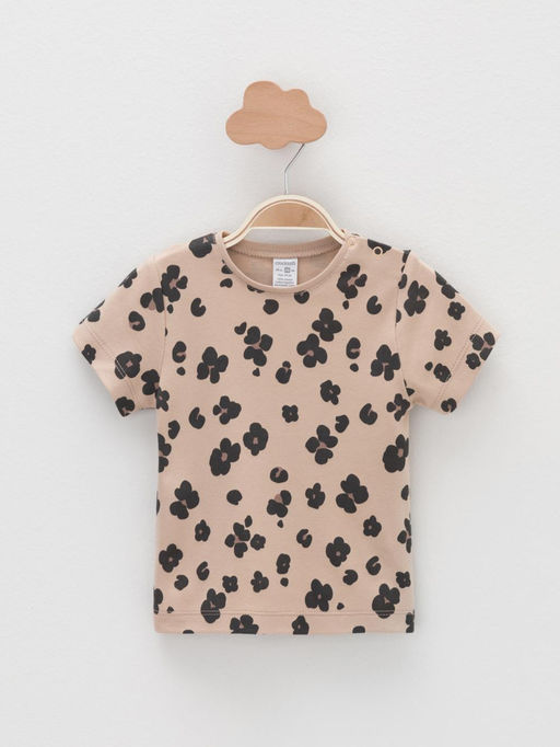 К 301156-2уп/тем.бежевый Н096,бежевый Н085.1 набор фуфайка (футболка) яс