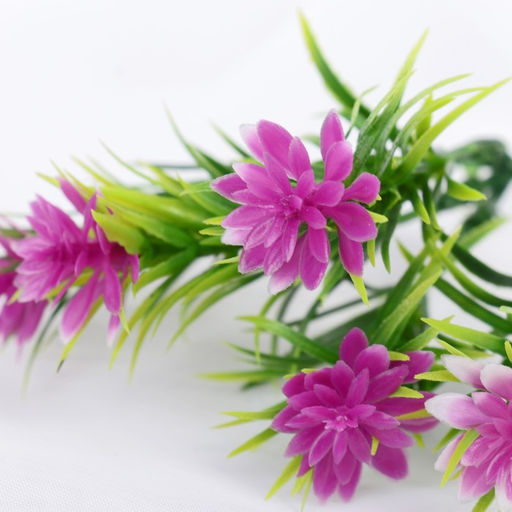 Цена за 6 шт. Букет искусственный «Эхеверия и листики», h=18 см, МИКС