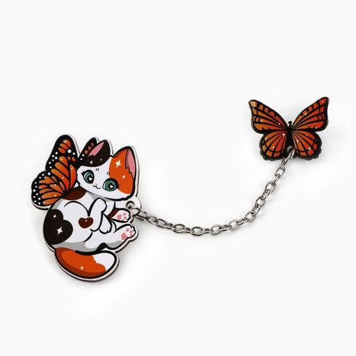 Цена за 20 шт. Значки деревянные Самые милые значки в шоубоксе, 20 шт.