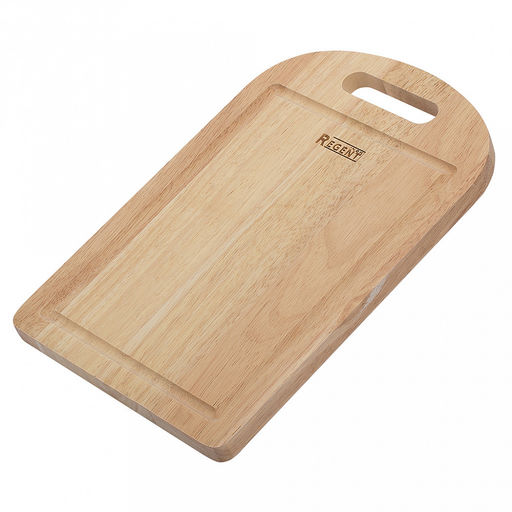 Доска разделочная деревянная Bosco 30х20х1,5см, прямоугольная, дерево Гевея, Regent (Китай)