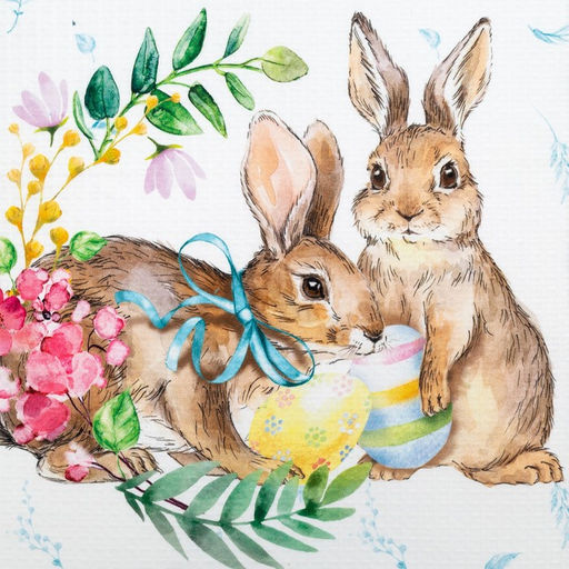 Полотенце Этель С праздником Пасхи 40х73 см, 100% хл, вафля 160 г/м2  фото 3