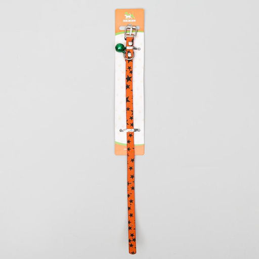 Ошейник Звездочки, 31 х 1 см, искусственная кожа, микс цветов - Пижон фото 6