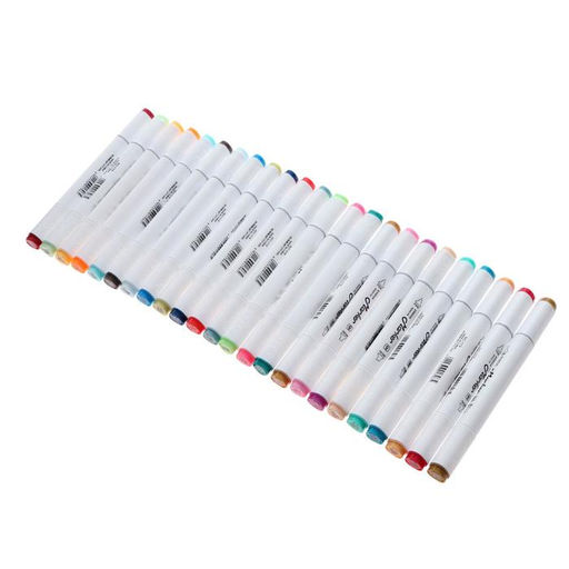 Набор маркеров для скетчинга двусторонние 60 штук/60 цветов - Simaland фото 3