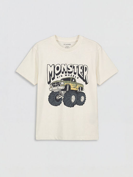 Erkek ?ocuk Bask?l? Ti??rt Ve ?ort Tak?m