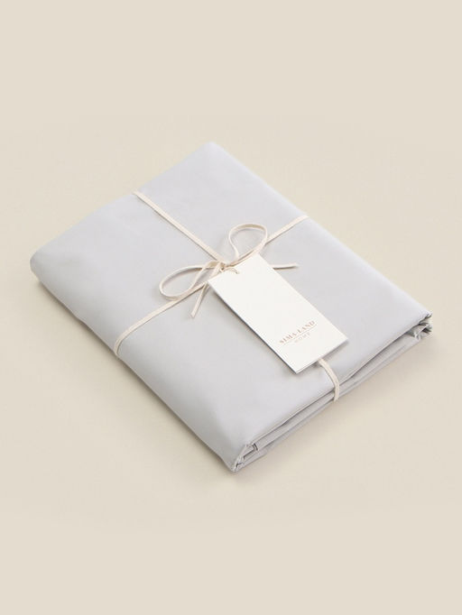 Простыня евро SL Home Percale 300ТС, 235260 см, серая, хлопок 100% - Sima-land home фото 5