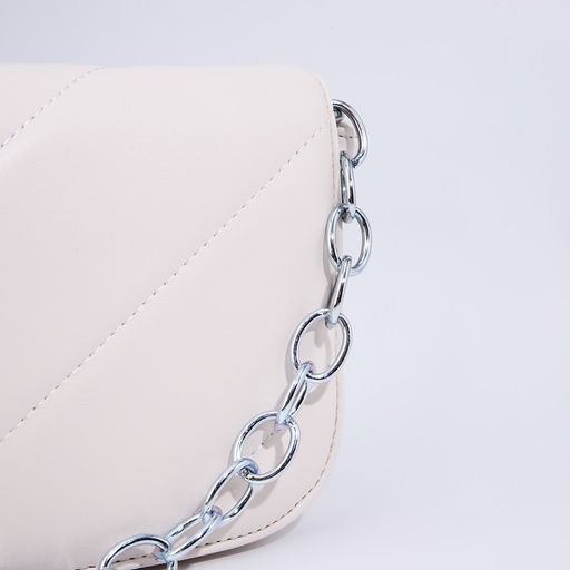 Сумка-мессенджер на магните, цвет белый - Simaland фото 5