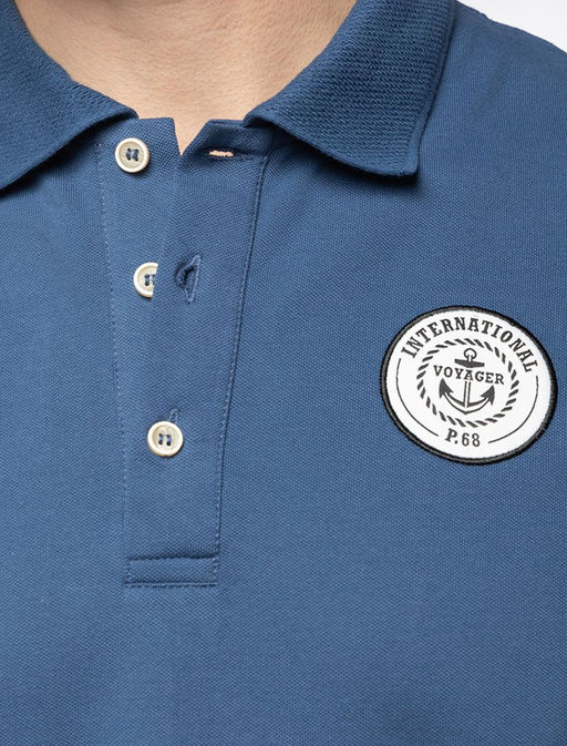 VILATTE / Футболка-поло из трикотажа пике с эластаном  фото 6