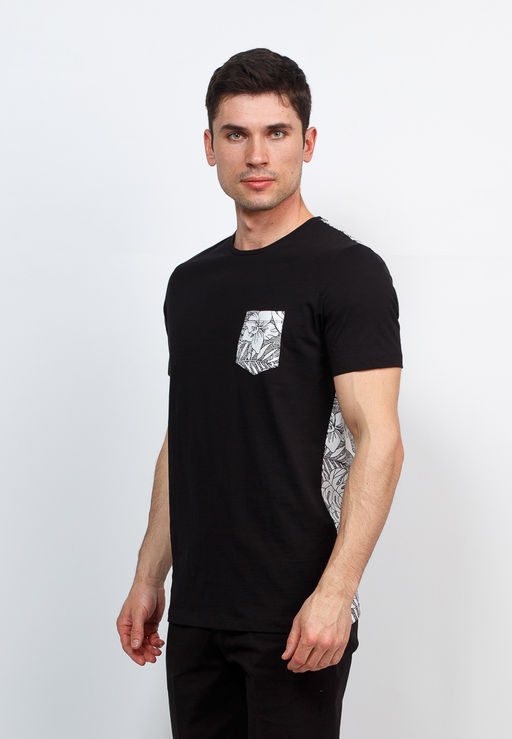 Футболка мужская короткий рукав GREG TS521-DP (черный)