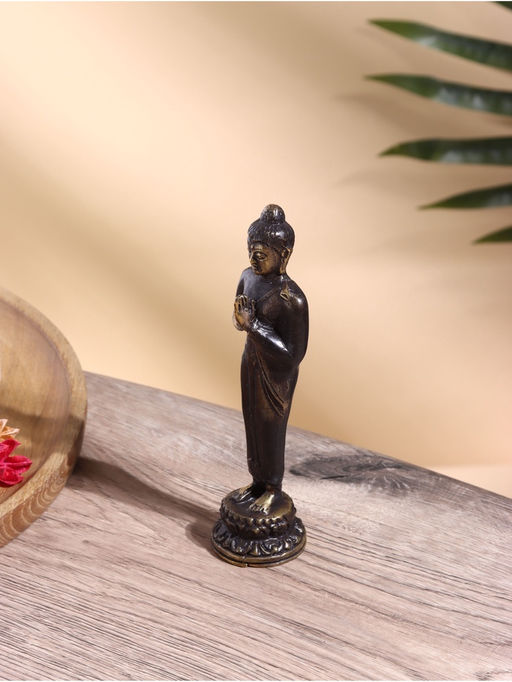 Сувенир «Будда», 5×5×17 см, бронза