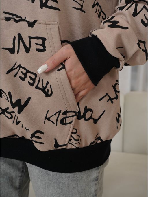 Кристи свитшот женский (серый) - Lovetex фото 13