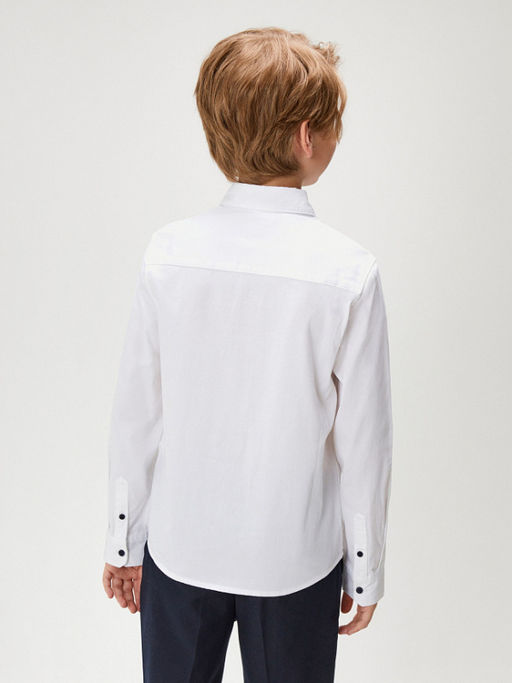 20140280133, Сорочка верхняя детская для мальчиков Tock1 белый