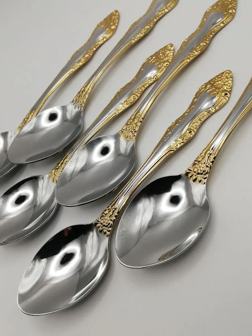 Упаковка 12шт. / Ложка чайная М-3 Тройка ЛНТП СЧ-60/57л г. Павлово /ПЗХМ/  фото 11